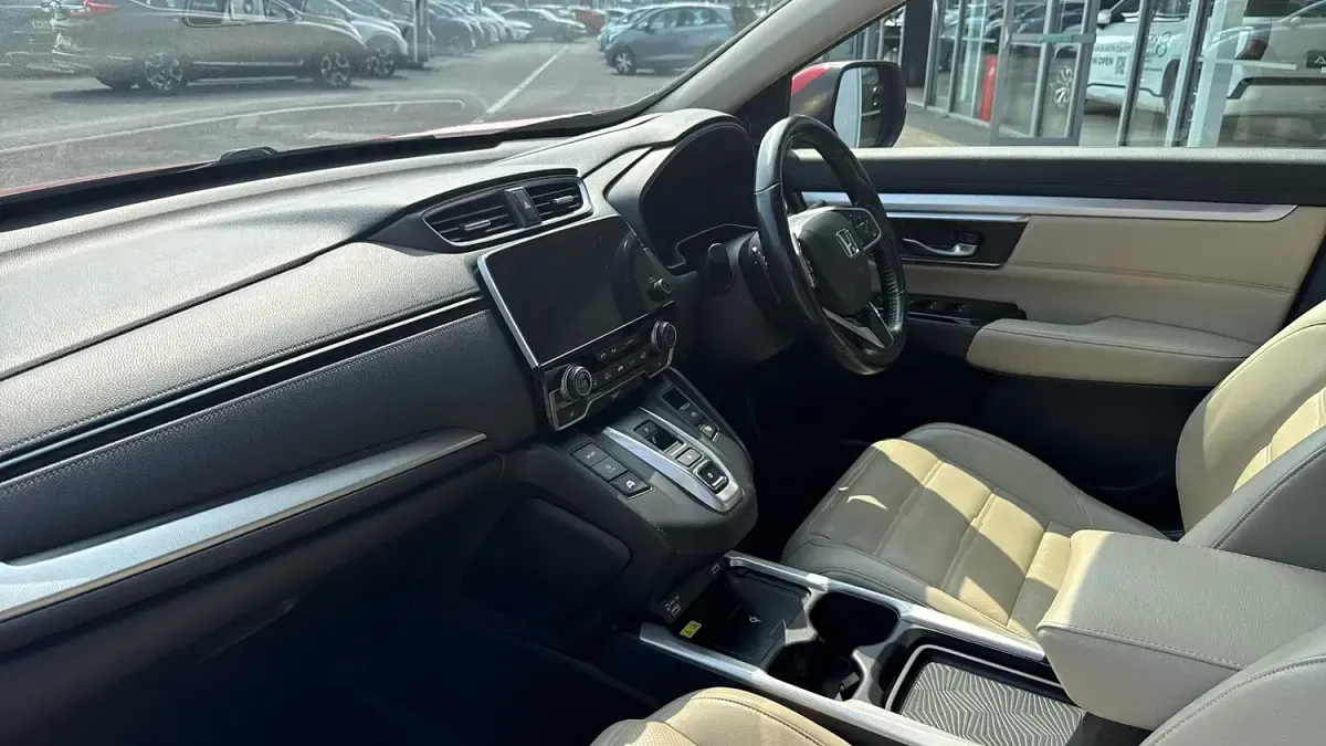 Used Honda CR-V Hybrid 184 HP (135 kW) 2021 Red SUV
