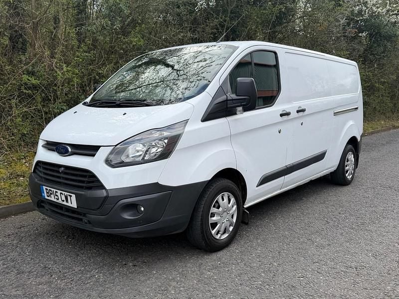 Used Ford Transit Custom 125 HP (91 kW) 2015 White Van