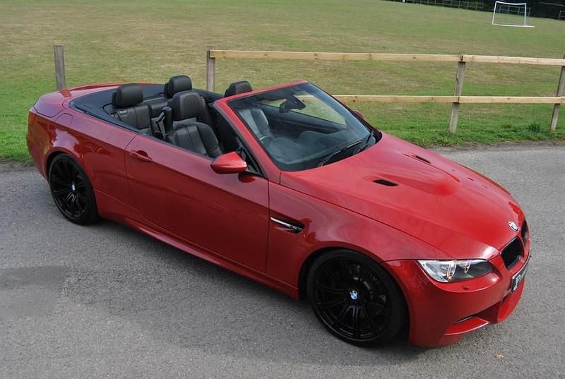 Imola red Used 2013 BMW M3 Cabriolet Shadowline Cabriolet | £27,990 (Fair price) - Image 1/4