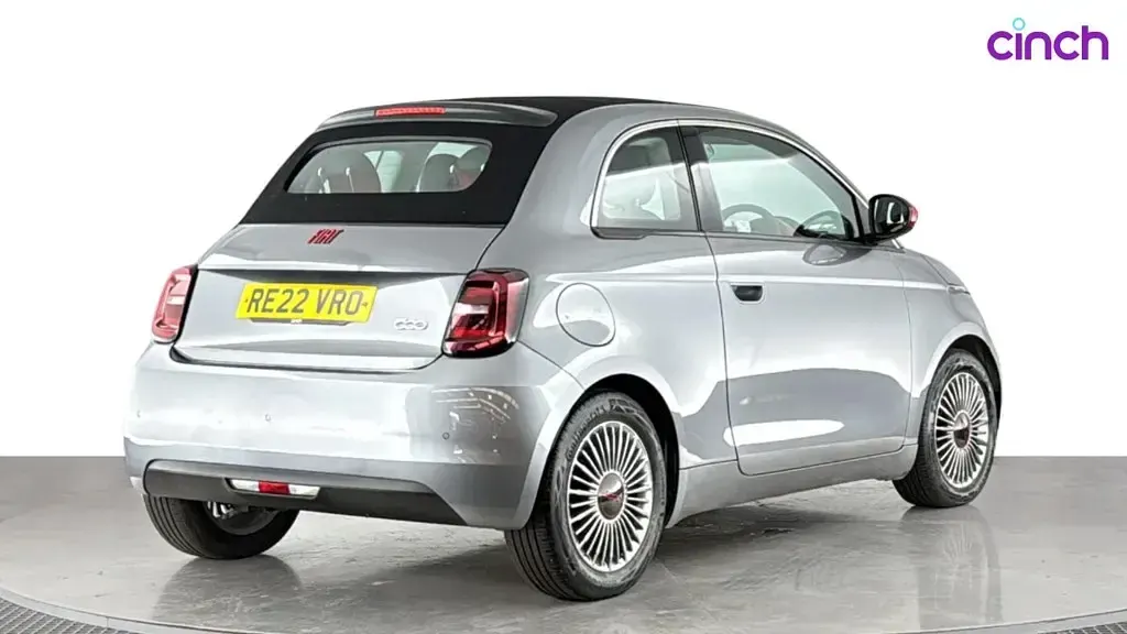 Used Fiat 500e Red 2022 Cabriolet