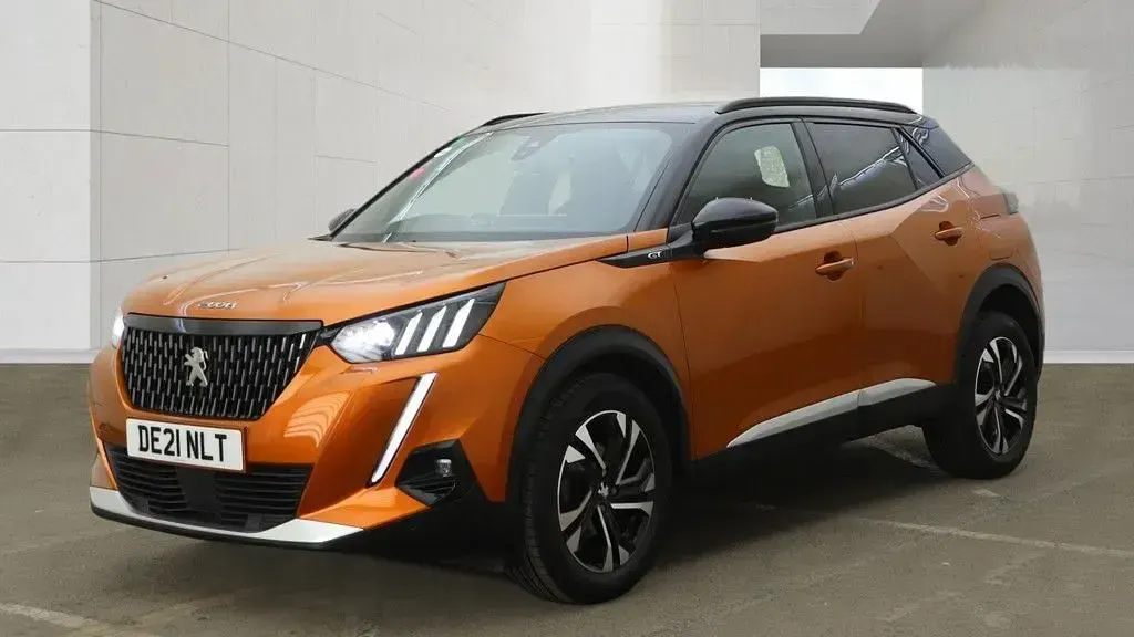 Used Peugeot 2008 GT 110 HP (80 kW) 2021 Orange SUV