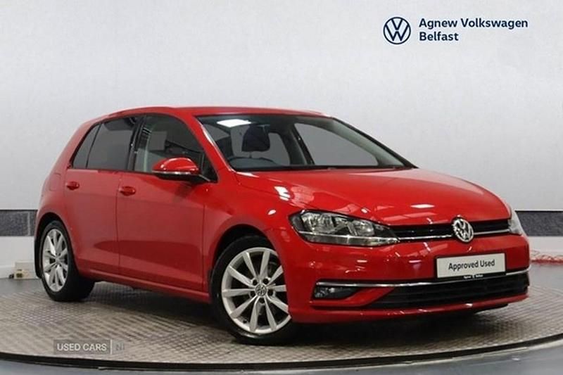 Red Used 2019 VW Golf VII GT Hatchback | £15,850 (Fair price) - Image 1/1