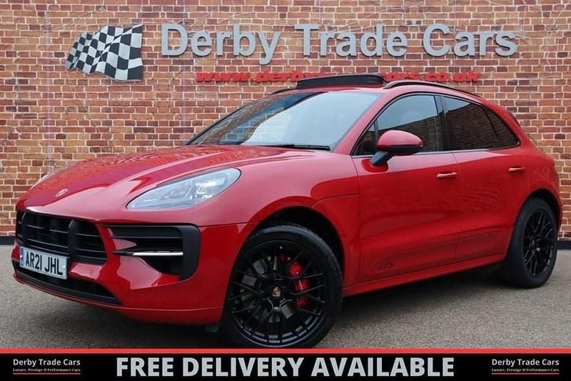 Red Used 2021 Porsche Macan SUV | £52,490 (Fair price) - Image 1/1