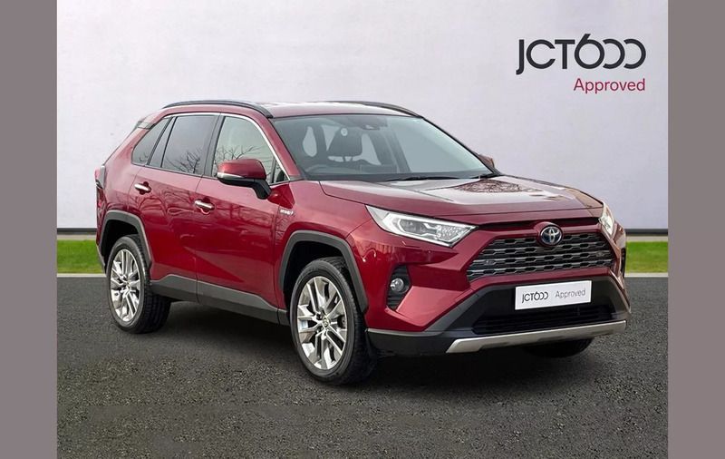 Red Used 2021 Toyota RAV4 Hybrid SUV | £27,500 (Fair price) - Image 1/4