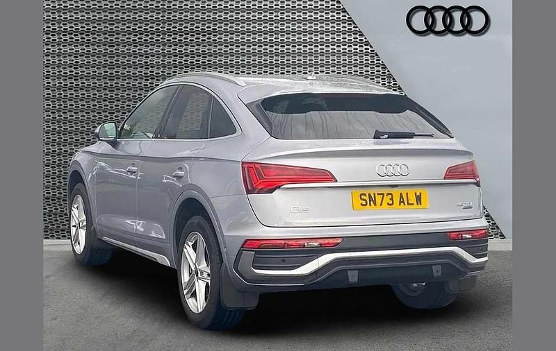 Used Audi Q5 Sportback S-Line 200 HP (147 kW) 2023 Silver SUV