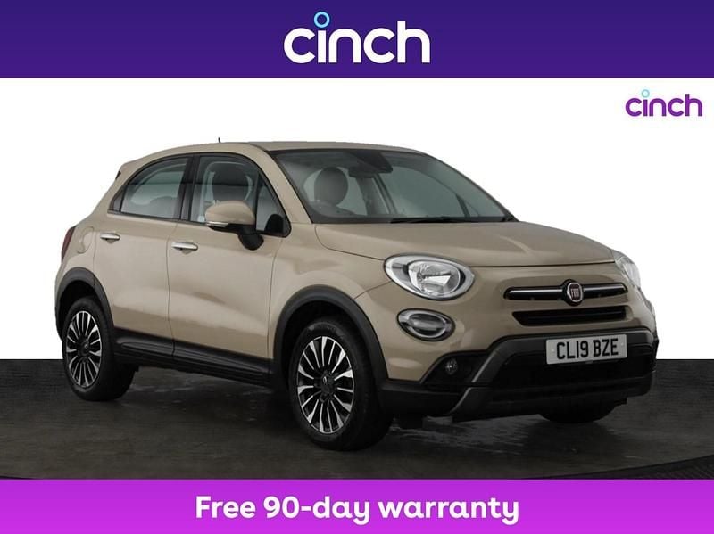 Beige Used 2019 Fiat 500X Cross SUV | £9,549 (Fair price) - Image 1/3