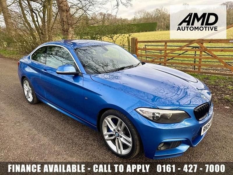 Used BMW 228 M Sport 245 HP (180 kW) 2014 Blue Coupe
