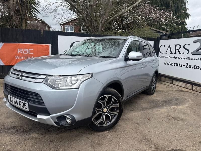 Used Mitsubishi Outlander 2014 Silver SUV