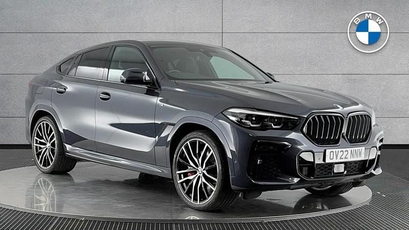 Grey Used 2022 BMW X6 M Sport SUV | £46,950 (Good price) - Image 1/4