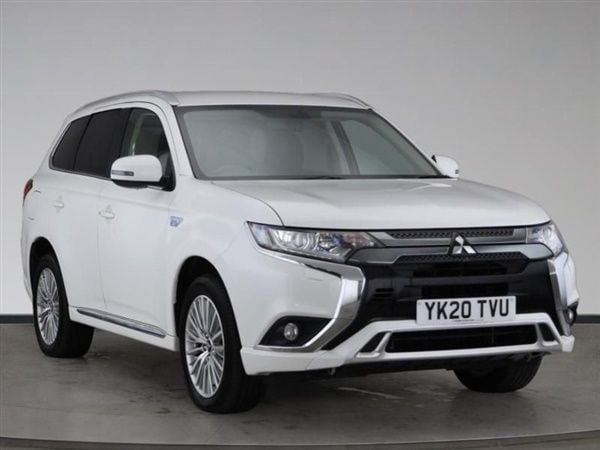 Gloss white Used 2020 Mitsubishi Outlander SUV | £16,190 (Good price) - Image 1/1