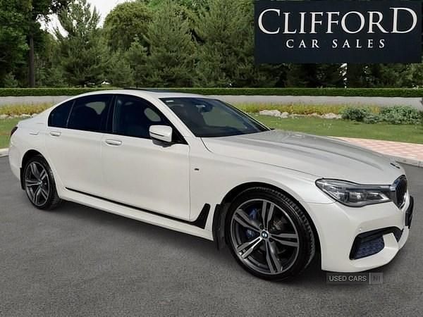 White Used 2016 BMW 730 M Sport Sedan | £24,995 - Image 1/4
