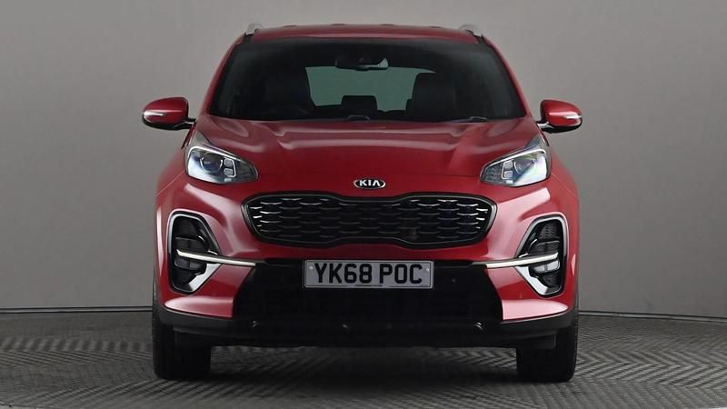 Used Kia Sportage GT-Line 134 HP (98 kW) 2019 Red SUV