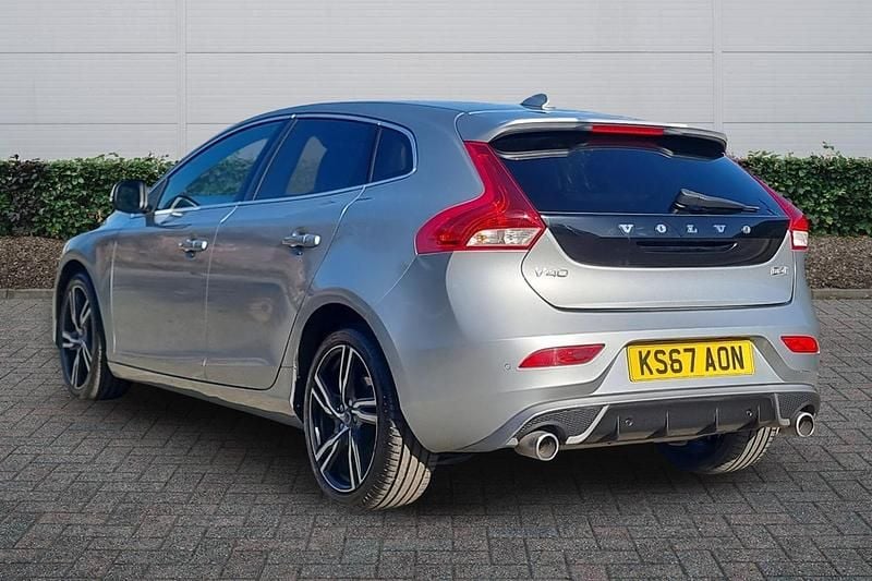 Used Volvo V40 R-Design Pro 2017 Silver Hatchback