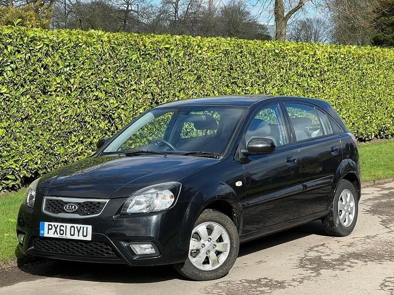 Used Kia Rio 2011 Black Hatchback