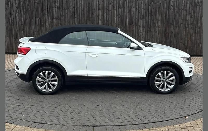 Used VW T-Roc Cabriolet Design 150 HP (110 kW) 2021 White Cabriolet