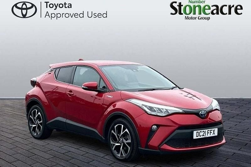 Red Used 2021 Toyota C-HR Design SUV | £20,000 (Fair price) - Image 1/1