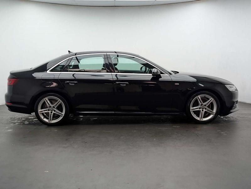 Used Audi A4 S-Line 150 HP (110 kW) 2018 Black Sedan