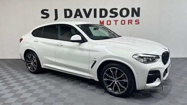 White Used 2021 BMW X4 M Sport SUV | £29,995 (Fair price) - Image 1/4
