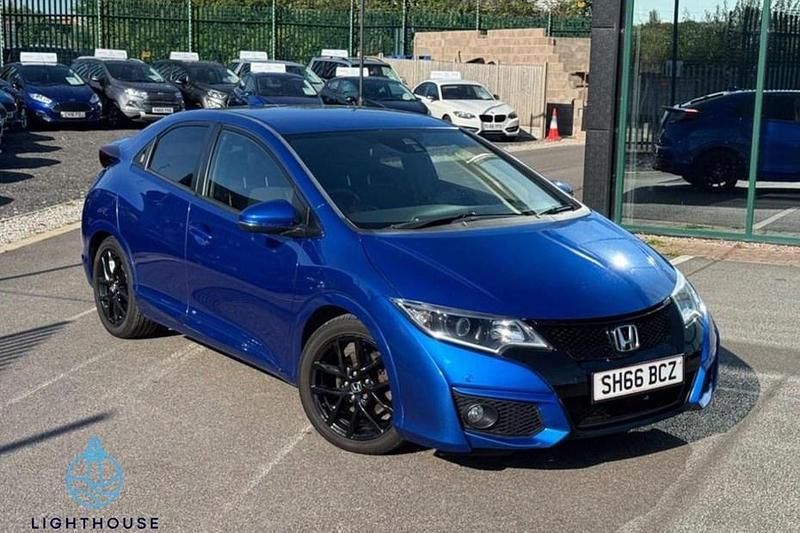 Blue Used 2016 Honda Civic Sport Hatchback | £8,395 (Fair price) - Image 1/1