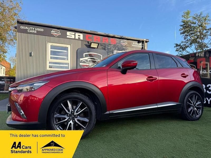 Red Used 2018 Mazda CX-3 Inclusive SUV | £9,195 (Fair price) - Image 1/4