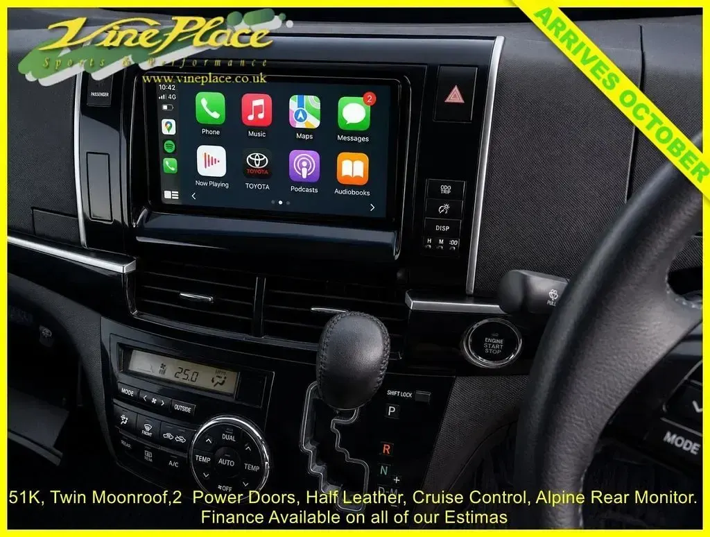Used Toyota Estima Edition 170 HP (125 kW) 2013 Black MPV