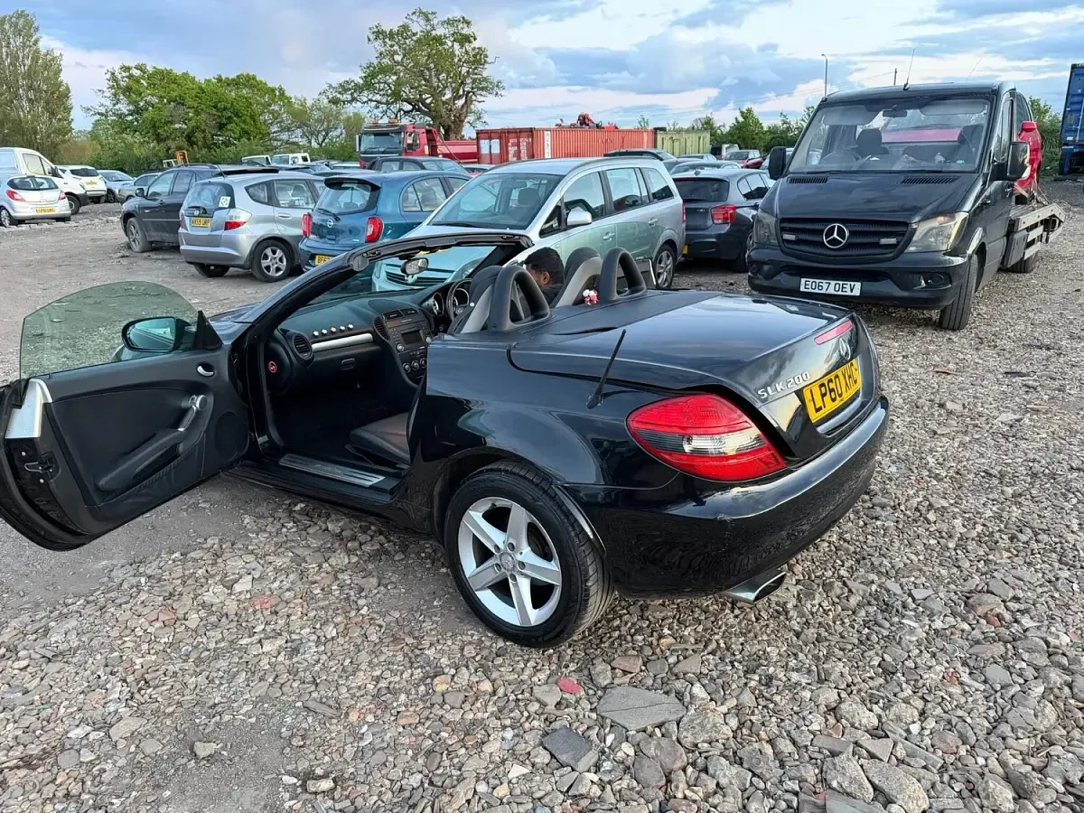 Used Mercedes SLK200 2011 Black Cabriolet