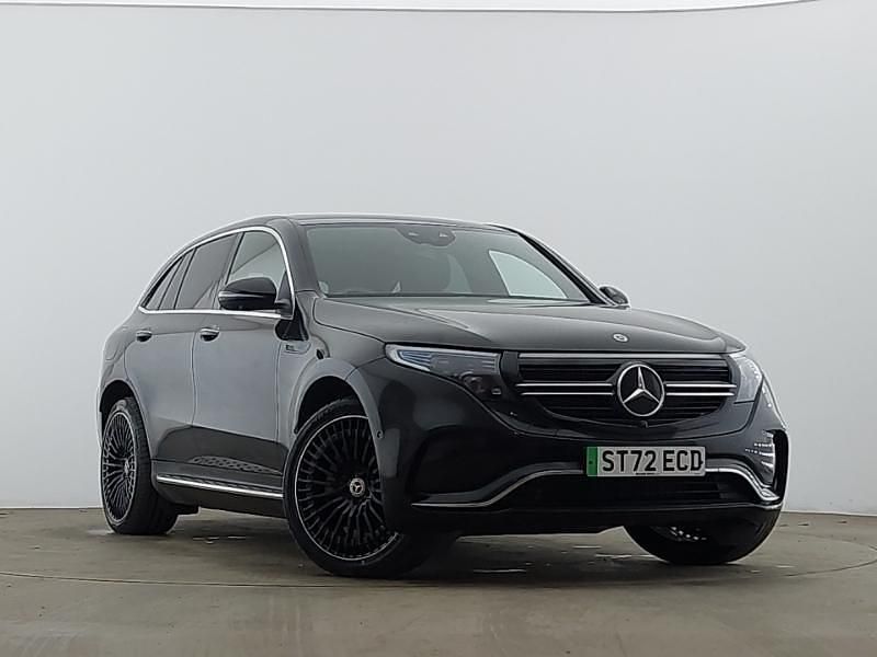 Black Used 2023 Mercedes EQC400 AMG Line Premium Plus SUV | £32,298 (A bit pricey) - Image 1/4