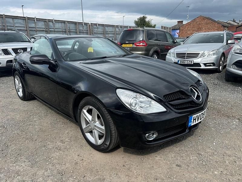 Black Used 2009 Mercedes SLK280 Cabriolet | £3,499 (Good price) - Image 1/4