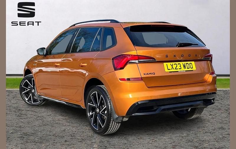 Used Skoda Kamiq Monte Carlo 115 HP (84 kW) 2023 Orange SUV