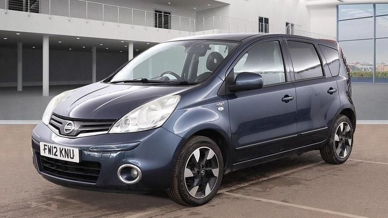 Used Nissan Note N-TEC 90 HP (66 kW) 2012 Blue Hatchback