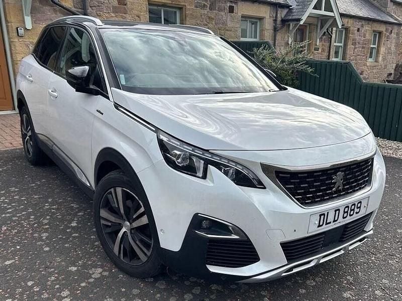 White Used 2019 Peugeot 3008 GT-line SUV | £12,488 (Fair price) - Image 1/4