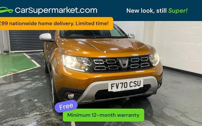 Used Dacia Duster Comfort 101 HP (74 kW) 2020 Orange SUV