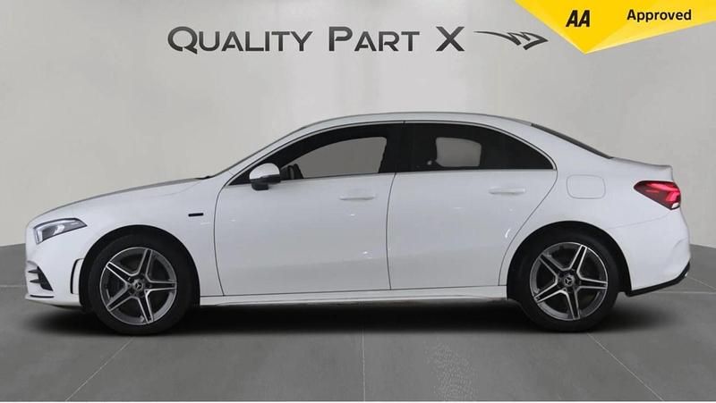 Used Mercedes A250 AMG line 2020 White Sedan