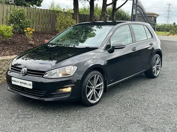 Used VW Golf VII Edition 110 HP (80 kW) 2016 Black Hatchback