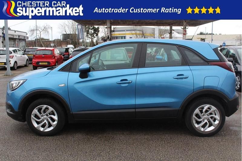Used Vauxhall Crossland X S 110 HP (80 kW) 2018 Blue SUV