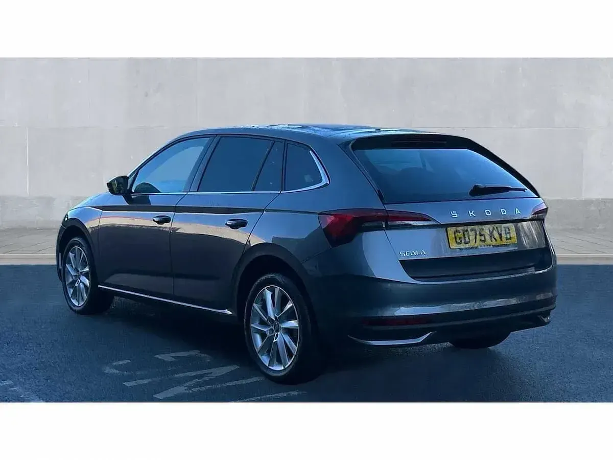 Used Skoda Scala SE L 110 HP (80 kW) 2025 Graphite grey metallic Hatchback