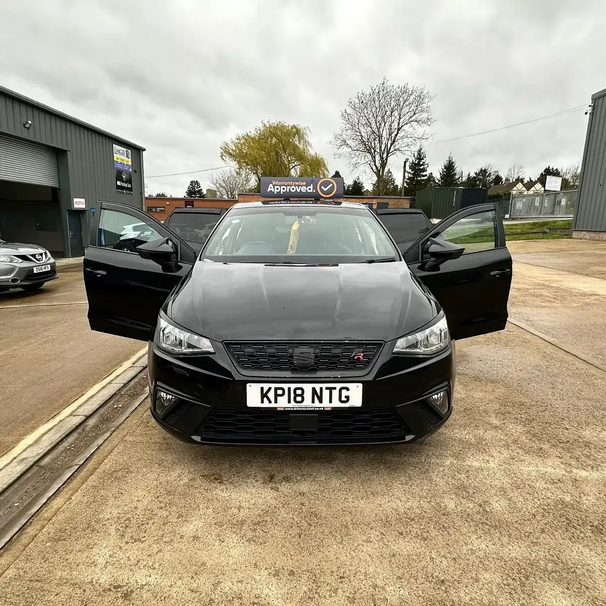 Used Seat Ibiza SE Technology 75 HP (55 kW) 2018 Black Hatchback