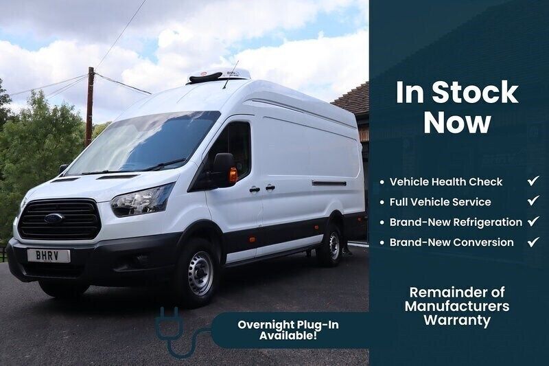 Frozen white Used 2023 Ford Transit Van | £30,995 - Image 1/1