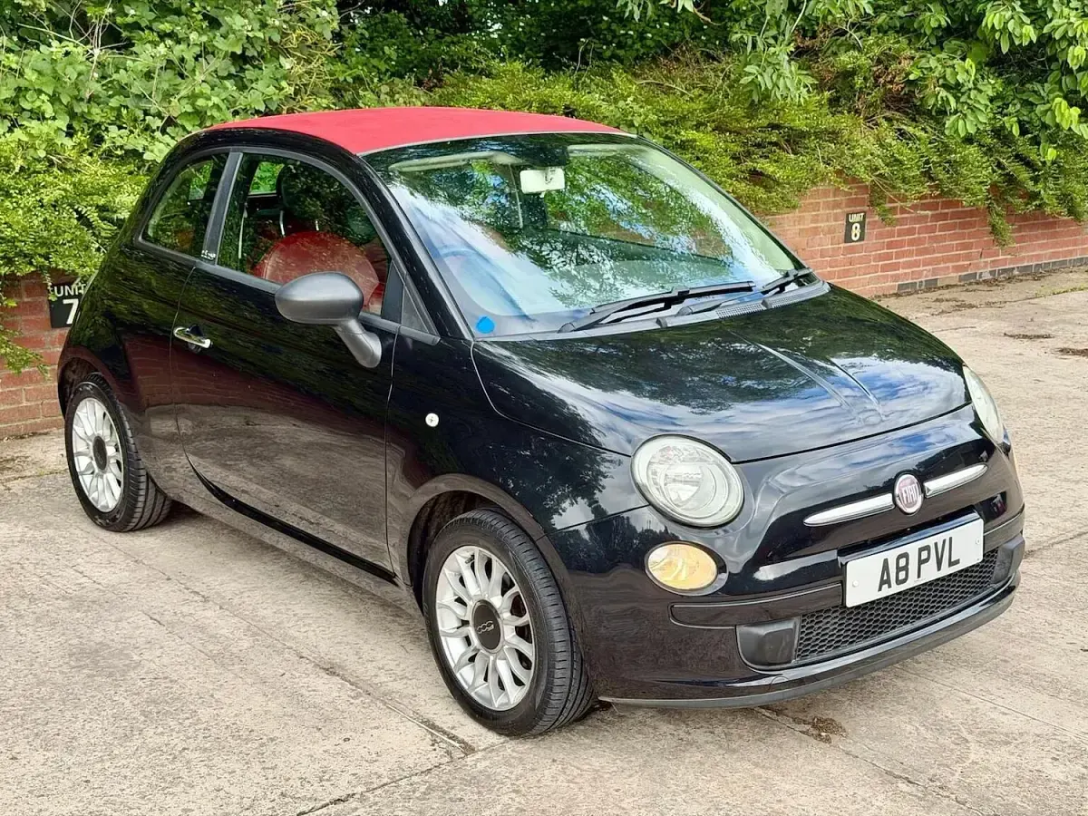 Used Fiat 500C Pop 2011 Black Cabriolet