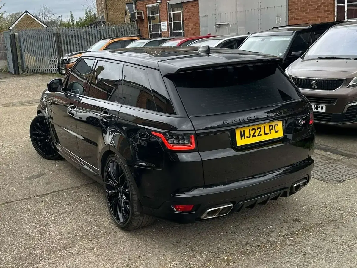 Used Land Rover Range Rover Sport SVR 2022 Black SUV