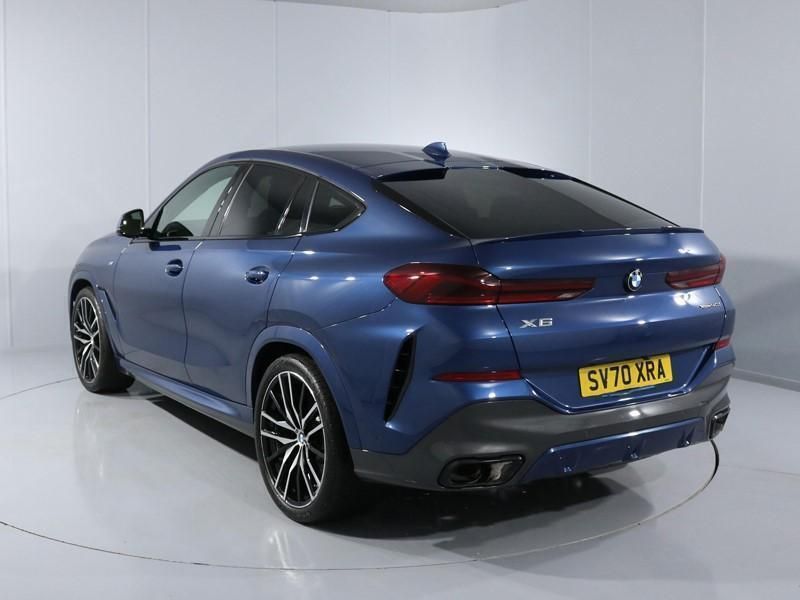 Used BMW X6 M Sport 335 HP (246 kW) 2020 Blue SUV