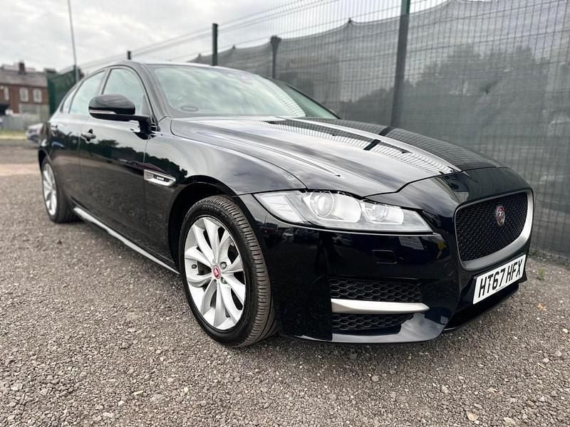 Used Jaguar XF R-Sport 200 HP (147 kW) 2018 Black Sedan