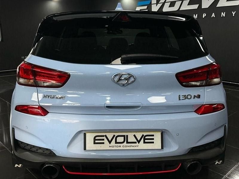Used Hyundai i30 N Performance 275 HP (202 kW) 2017 Blue Hatchback