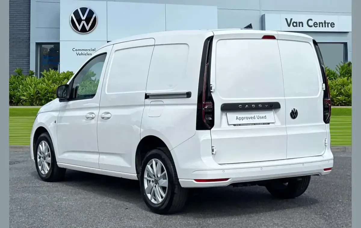 Used VW Caddy Pro 101 HP (74 kW) 2026 White MPV