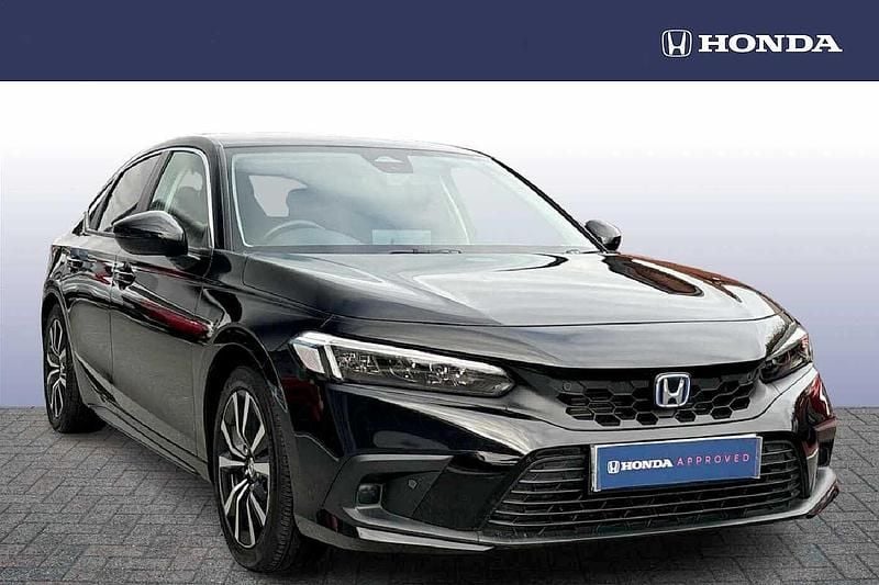 Crystal black Used 2022 Honda Civic Elegance | £22,199 (Good price) - Image 1/4