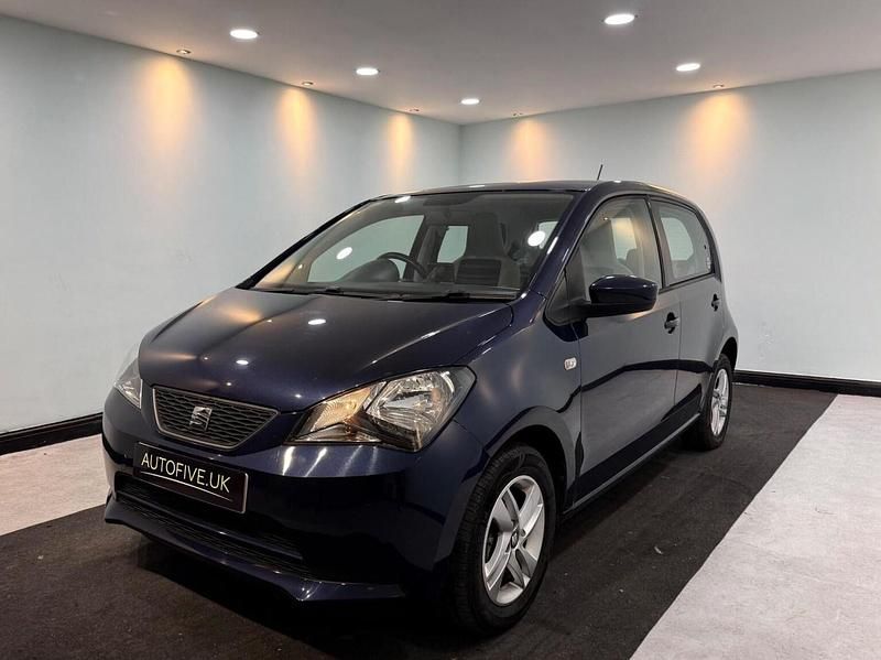 Used Seat Mii SE 75 HP (55 kW) 2014 Blue Hatchback
