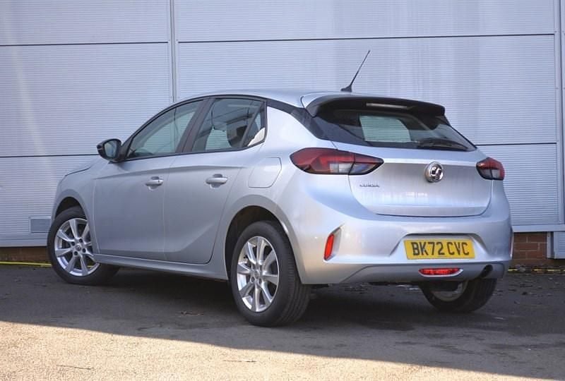 Used Vauxhall Corsa Edition 75 HP (55 kW) 2022 Silver Hatchback
