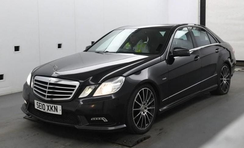 Used Mercedes E250 2010 Black Sedan