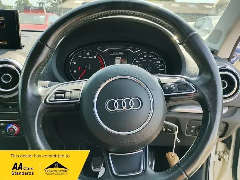 Used Audi A3 Sport 2014 White Sedan
