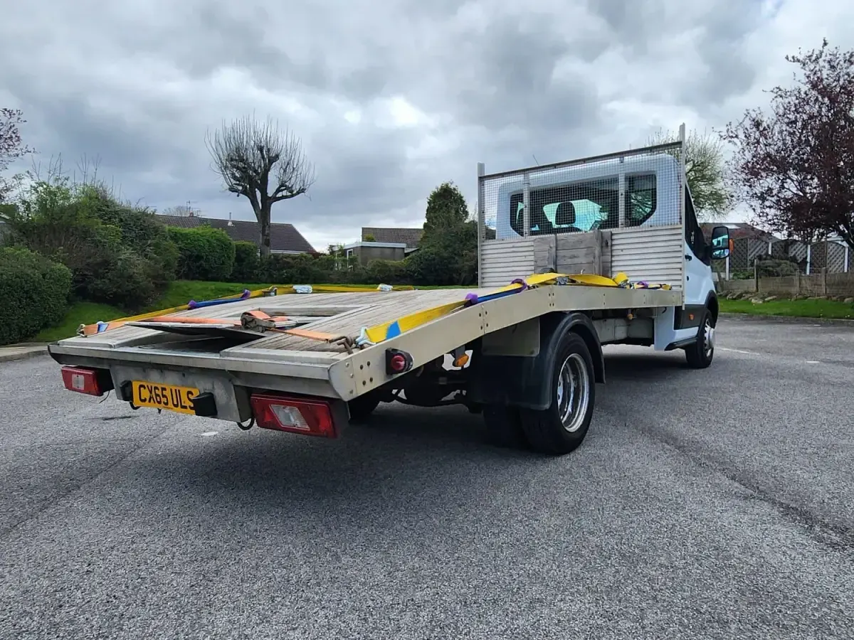 Second-hand Ford Transit 125 CP (91 kW) 2015 Alb Cabrio